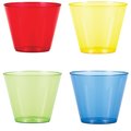 Sensations Assorted Colors Plastic Tumblers, 9oz, 144PK 338355